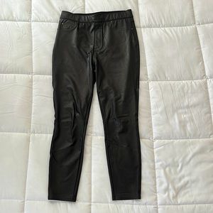 SPANX Like Leather Faux Stretch Leather Pants | SZ L